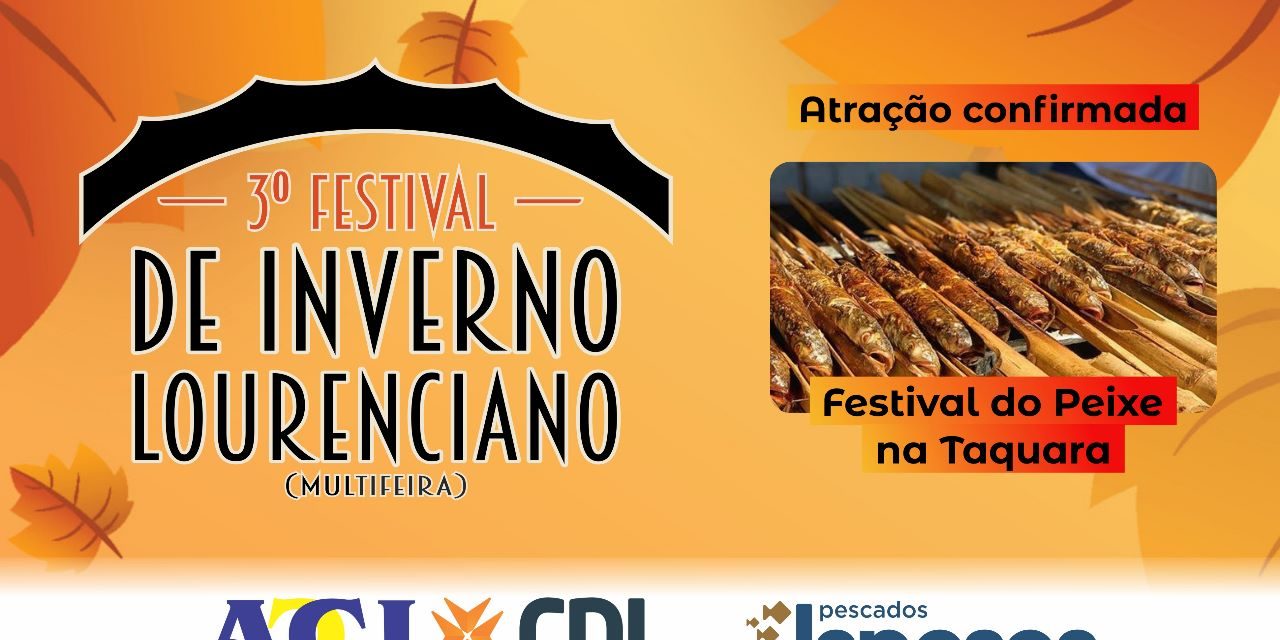 1º Festival do Peixe na Taquara é atração confirmada da 3ª Multifeira
