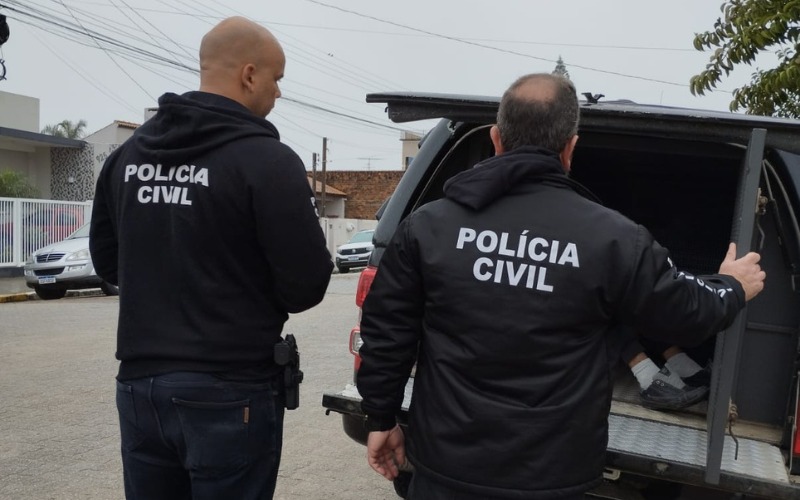 Polícia Civil realiza prisão de indivíduo por descumprimento de medida protetiva