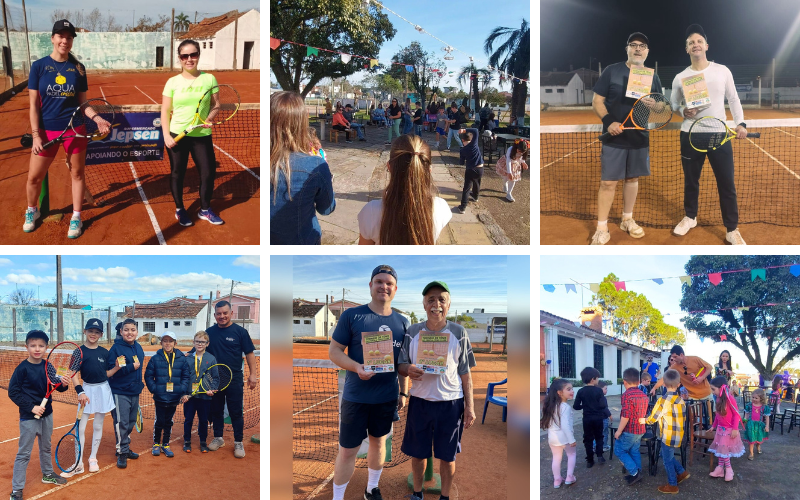 Pérola Tênis Clube sediou Torneio Aberto de Tênis – Edição de Inverno e Festa de São João