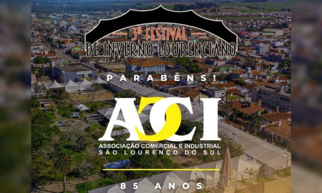 Associação Comercial e Industrial de São Lourenço do Sul completa 85 anos