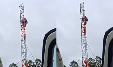 Nova antena da RÁDIO SÃO LOURENÇO está sendo montada