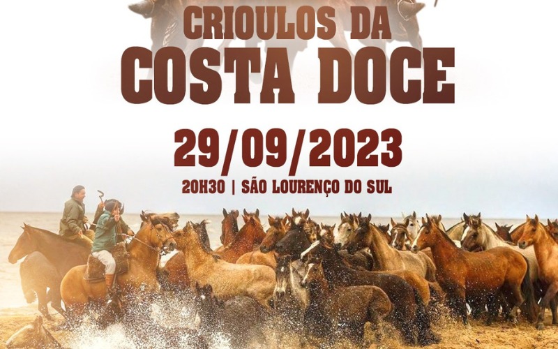 Leilão Crioulos da Costa Doce, na 42ª Expofeira de São Lourenço do Sul