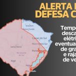 Governo gaúcho emite novo alerta da Defesa Civil