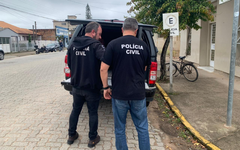 Polícia Civil de São Lourenço do Sul realiza prisão de investigado por tráfico de drogas